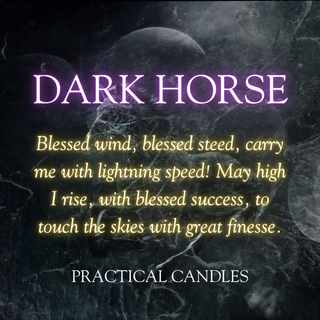 Dark Horse Candle