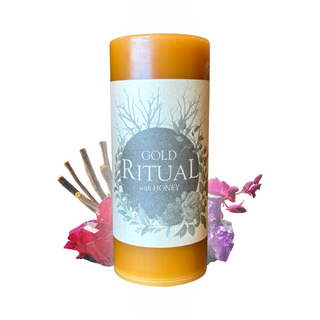 Gold Ritual Candle