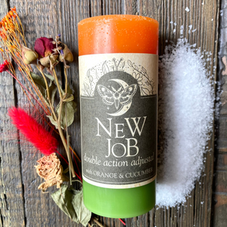 New Job Candle