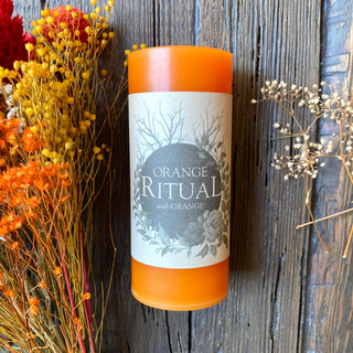 Orange Ritual Candle