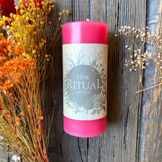 Pink Ritual Candle