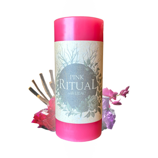 Pink Ritual Candle