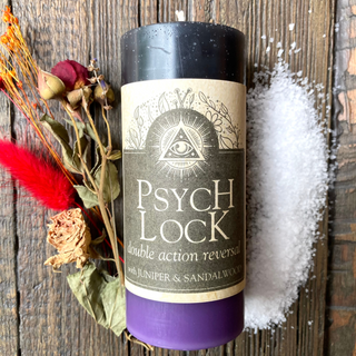 Psych Lock Candle