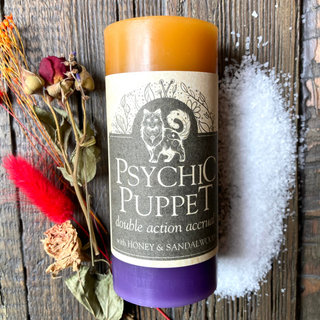 Psychic Puppet Candle