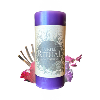 Purple Ritual Candle