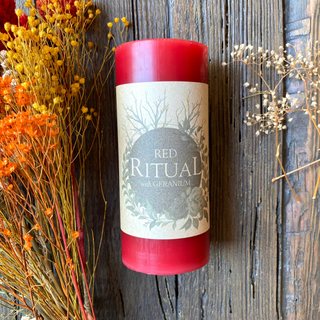 Red Ritual Candle