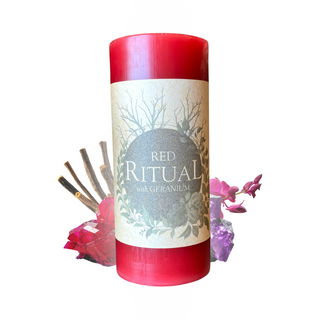 Red Ritual Candle