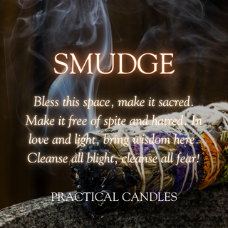 Smudge Candle