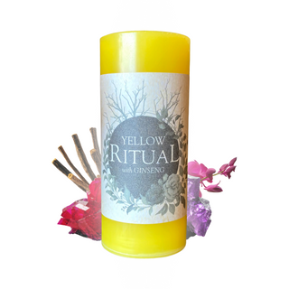 Yellow Ritual Candle