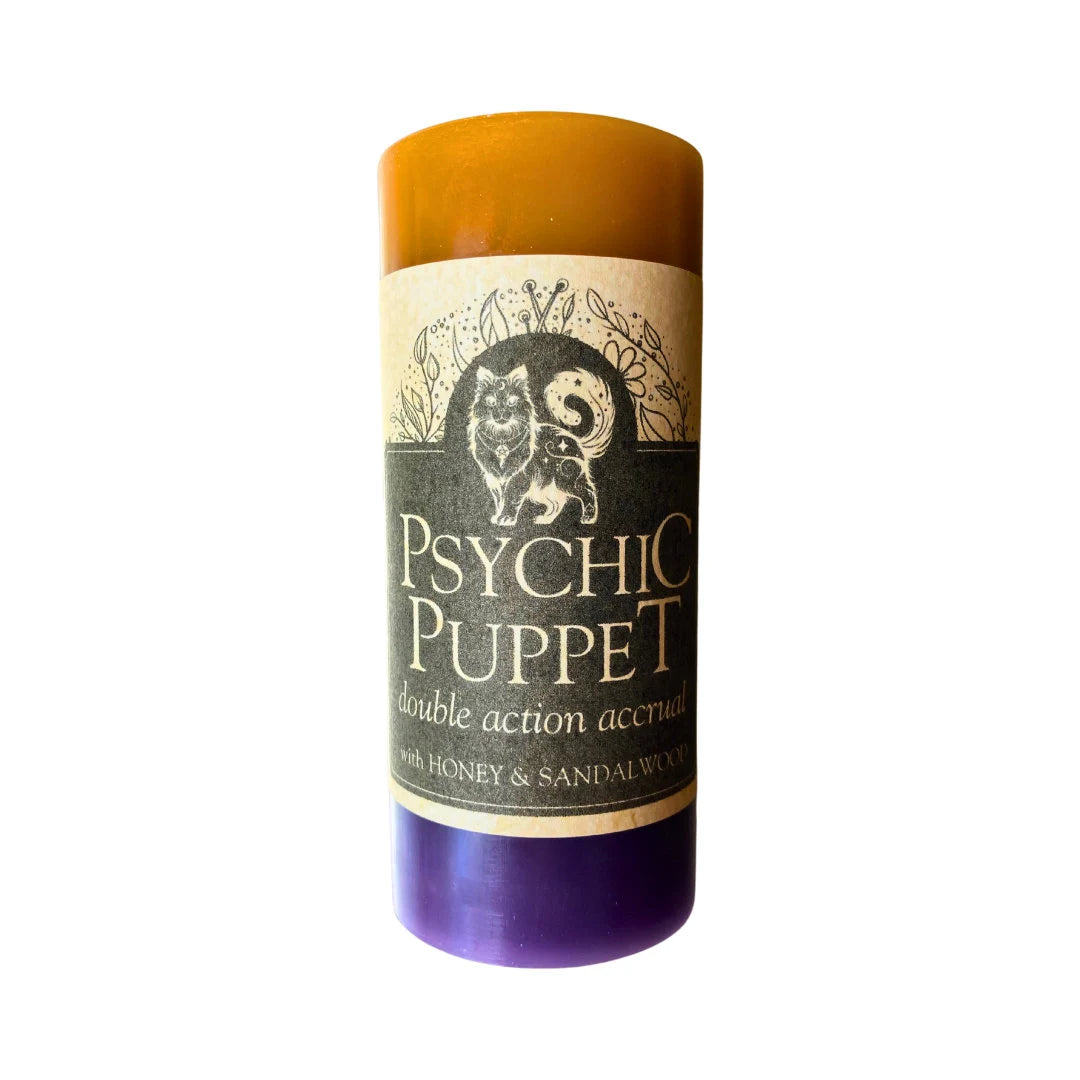 Psychic Puppet Candle